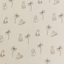 Nido para bebé - CANDIDE - 70 cm - 0/3 meses - Blanco con estampado de tigre