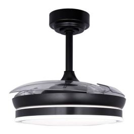 Ventilador de Techo CristalRecord 85-065-46-180 Negro