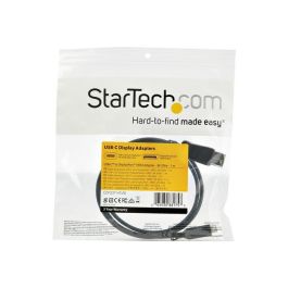 StarTech.com CDP2DP141MB Cable USB-C a DisplayPort 1.4, Adaptador Vídeo 8K 30Hz, Thunderbolt 3, 1m Negro