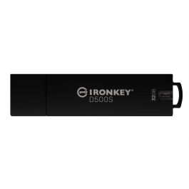 Kingston IronKey D500S 32GB FIPS 140-3 AES-256 USB 3.2 Gen 1 (3.1 Gen 1) 260/190 MB/s con Tapa IP67 y seguridad por contraseña Precio: 201.78999995. SKU: B1JFZGQA86