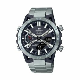 Reloj CASIO ECB-2000D-1AEF, 51 mm, plateado, Bluetooth, solar, resistente al agua (10 bares) Precio: 142.99000034. SKU: B1J2H97KLM
