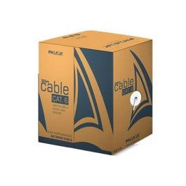 Phasak PHR 6312 Bobina Cable Red UTP Cat.6 Sólido CCA LSZH AWG23 305m Gris para Proyectos de Red 1 Gbps