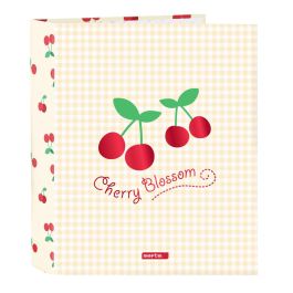 Carpeta de anillas Safta Cherry Beige A4 27 x 33 x 6 cm Precio: 4.49999968. SKU: S4306862