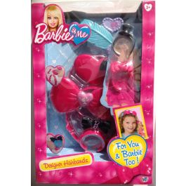 Glamtastic, Set de juego de accesorios para muñecas, Barbie y yo, Para niñas, 3+ años Precio: 22.9990992. SKU: B1AS579HWA