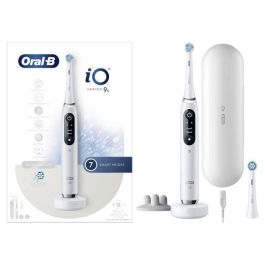 Oral-B iO 9N Cepillo de dientes eléctrico - Blanco - Oscilador - 2 cabezales, 1 estuche de viaje con cargador