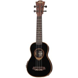 LAG Ukelele Tiki Uku Baby Soprano A/E con Fondo Arqueado