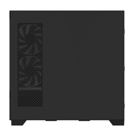 Gigabyte C201 Caja de PC Negra Midi Tower m-ATX con Soporte Radiador 360mm y 3 Ventiladores Preinstalados