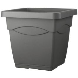 DEROMA Maceta cuadrada Day R Antracita - 38 cm Precio: 25.4999998. SKU: B162V6ARKE