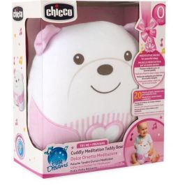 Chicco CHI8058664184620 Osito de peluche suave Rosa, para recién nacidos