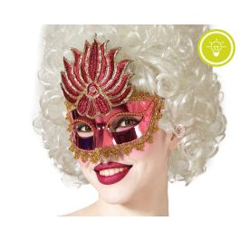 Máscara Veneciana Antifaz Rojo Brillante Mujer Adulto para Fiestas Nocturnas Carnaval Temáticas Precio: 1.49999949. SKU: B1847SEA9C