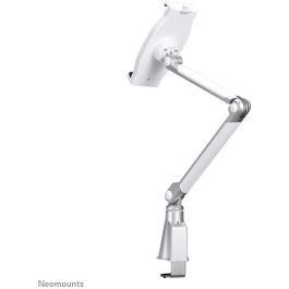 Neomounts Soporte Universal para Tablet TABLET-D100SILVER, Abrazadera Escritorio, 4.7-12.9 Pulgadas, Movimiento Completo, Plata, Aluminio