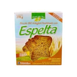 Hijas del Sol Pan Dextrinado con Espelta 270g Rico en Fibra Alimento Vegano Precio: 7.6899999. SKU: B1CFQ5E9JB