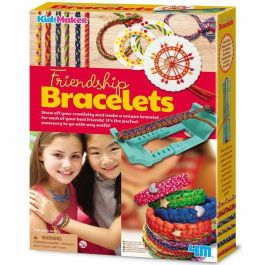 Pulseras de la amistad.crea pulseras únicas y originales. incluye todos los materiales necesarios.20,5x5,5x27,5 cm