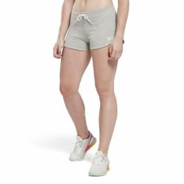 Pantalones Cortos Deportivos para Mujer Reebok RI FRENCH TERRY SHO H54766 Gris