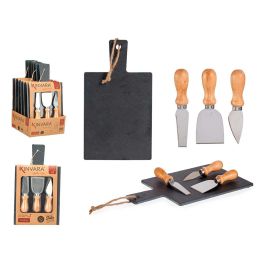 Tabla de Quesos Pizarra Kinvara con 3 Cuchillos - 17x30 cm, Negro (12 Unidades) Precio: 90.68999973. SKU: B1BNTYSME6