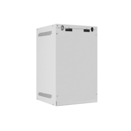 Lanberg Armario de Red 10 Pulgadas 9U Bastidor de Pared para Equipos de Red y Telecomunicaciones Gris 280x310mm Soporta 20kg