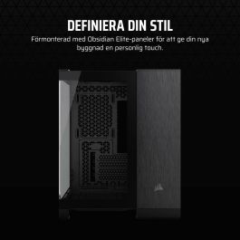 Corsair CC-9011287-WW Caja de PC 2500X mATX Aluminio Negro/Obsidiana