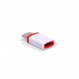 Adaptador Micro USB 3GO A201 Micro USB Hembra - USB Tipo-C Macho Adaptador Micro USB 3GO A201 Micro USB Hembra - USB Tipo-C Macho