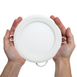 PHILIPS Marcasite Downlight LED Empotrable para Techo Bajo, Blanco 14W, Luz Blanca Fría - Bajo Consumo