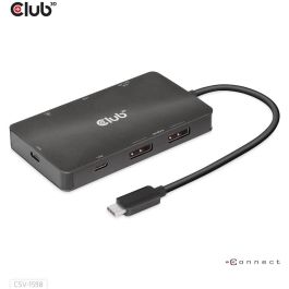 Club3D CSV-1598 Hub USB-C 7 en 1: 2xDisplayPort 4K60Hz, 2xUSB, 2xUSB-C, LAN Gigabit Ethernet, PD 100W Precio: 118.79000034. SKU: B1ECRRLKKG