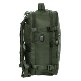 Safta Mochila de Viaje para Cabina de Avión y Portátil 15,6'' Real Betis Balompié - Color Verde, Dimensiones 440x290x190 mm Safta Mochila de Viaje para Cabina de Avión y Portátil 15,6'' Real Betis Balompié - Color Verde, Dimensiones 440x290x190 mm