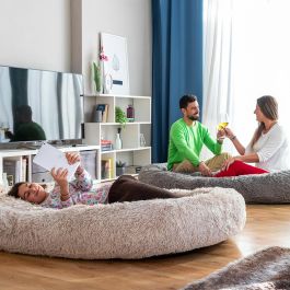 Cama de Perro para Humanos | Human Dog Bed XXL InnovaGoods Beige Cama de Perro para Humanos | Human Dog Bed XXL InnovaGoods Beige