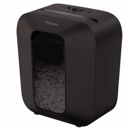 Fellowes Destructora Manual Lx25 - Corte en Partículas 4x37 mm, 6 Hojas, Grapas, Clips, Tarjetas, 11.5L