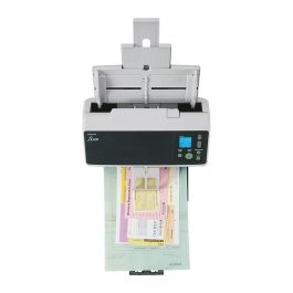 Ricoh fi-8190 Escáner Documentos - 90 ppm, Escaneo Dúplex, ADF + Alimentación Manual, Gris/Negro