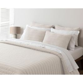 Colcha Pierre Cardin LINO Beige Cama de 180 270 x 270 cm
