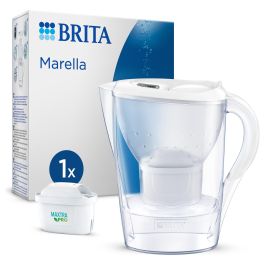 Brita Marella Filtro de Agua para Jarra Blanco Incluye 1 Filtro Maxtra Capacidad 2.4L Precio: 38.50000022. SKU: B1K8KFHD82