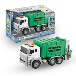 Tachan Camión de Basura Luz y Sonido, Fricción, Remolque Basculante y Elevador, Escala 1:12 Héroes de Ciudad +3 Años Precio: 21.49999995. SKU: B1KN3F5ZFA
