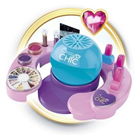 Clementoni Estudio de Uñas Maletín Cool Nail Art con muchos accesorios para niñas a partir de 6 años 38,5x28,5x7,8 cm