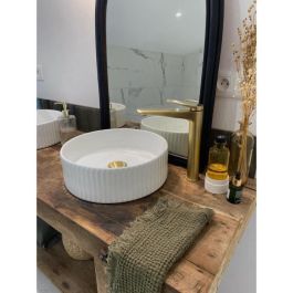 Edouard Rousseau AAAQX11042 Grifo Mezclador para Lavabo Gloss High Latón Cepillado Edouard Rousseau AAAQX11042 Grifo Mezclador para Lavabo Gloss High Latón Cepillado