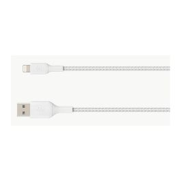 Belkin Cable Lightning a USB-A Trenzado Boost Charge CAA002BT1MWH - 1m Blanco - Certificado MFi Precio: 19.49999942. SKU: B13Y3L3ZKE