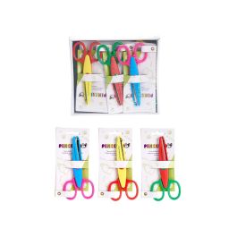 Tijera Infantil Zig Zag Pincello 6x15 cm, Surtidos Colores (48 Unidades) Tijera Infantil Zig Zag Pincello 6x15 cm, Surtidos Colores (48 Unidades)