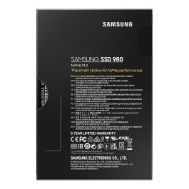Samsung 980 NVMe PCIe 3.0 x 4 M.2 500GB 3100 MB/s SSD