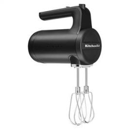 Batidora Amasadora Inalámbrica Negro Mate KITCHENAID 5KHMB732 EBM