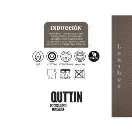 Quttin Sartén de Aluminio Inducción Leather 26 cm (6 Unidades)