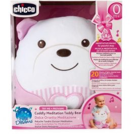 Chicco CHI8058664184620 Osito de peluche suave Rosa, para recién nacidos