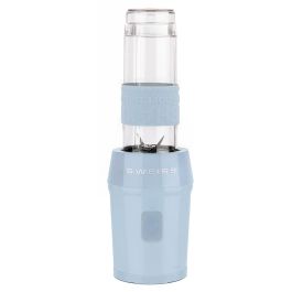 Sweiss MOOV6 Mini Licuadora, 300 W, 570 ml, 2 Botellas - Azul