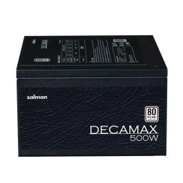 Zalman Decamax Fuente de Alimentación PC 500W ATX 80 PLUS Negra