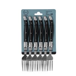 Set 6 Tenedores Acero Inox Illusion Bidasoa 21 cm- 1,8 mm