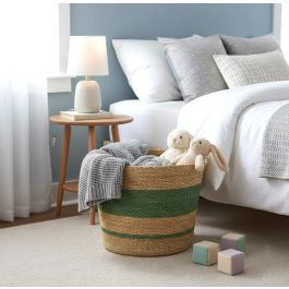 Inde Cesta Cónica de Seagrass para Almacenamiento, 35 cm (6 Unidades)