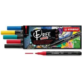 Marcador Acrylic Stabilo Free T100 Arty Line 1-2 Mm Set Royal Estuche De 5 (Carmin, Negro Turquesa, Amarillo Y Azul) Marcador Acrylic Stabilo Free T100 Arty Line 1-2 Mm Set Royal Estuche De 5 (Carmin, Negro Turquesa, Amarillo Y Azul) Precio: 17.78999959. SKU: B1JT55ENR4