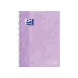 Bloc Oxford School Eu.Book 1 Touch Micro.Tapa Extra A4+ 80H Cuadric.5X5 90G Lavanda Pastel (Set de 5) Precio: 26.49999946. SKU: S8414364