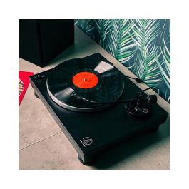 Audio-Technica AT-LP5X Tocadiscos de tracción directa Manual Negro con Salida USB y Previo MM/MC