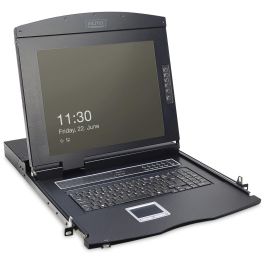 Digitus Consola Modular KVM con Pantalla TFT 17" (43.2 cm), 1 Puerto, Teclado Alemán y Touchpad Integrado Precio: 823.68999977. SKU: B1F73GCL3W