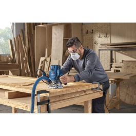 Bosch Professional Fresadora GOF 20-12 L - Fresadora de 2000W, 16mm, Incluye Accesorios, BOS4053423688221