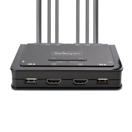 Switch KVM Startech C2-DH46-UA2-CBL-KVM 1,5 m Switch KVM Startech C2-DH46-UA2-CBL-KVM 1,5 m