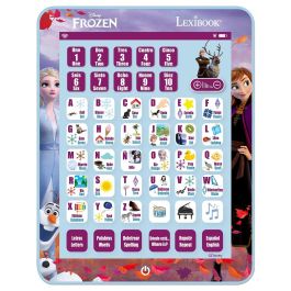 Lexibook Tablet Educativa Bilingüe Frozen Disney con 80 Actividades Interactivas Inglés-Español para Niños 3+ años 24.4x19x1.5 cm Lexibook Tablet Educativa Bilingüe Frozen Disney con 80 Actividades Interactivas Inglés-Español para Niños 3+ años 24.4x19x1.5 cm